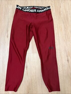 Under Armour Maroon Workout Leggings